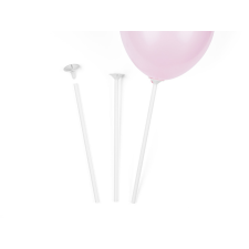 Lufipálca csészével 30 cm fehér (1 db) party kellék