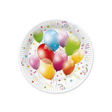  Lufis tányér 22,7 cm, 6 db/cs party kellék