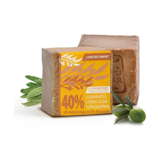  Lúgmentes Színszappan - 40%-os bio babérfaolaj tartalom, a teljes testre és hajmosáshoz is! - 185 g - Natur Tanya szappan