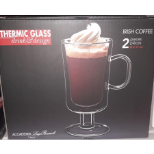 Luigi Bormioli Thermic Glass Irish Coffee pohár, 25 cl, 2 db, 198908 ajándéktárgy