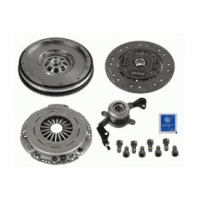 LUK kuplungkészlet központi kinyomóval,vezetőcsapággyal,lendkerékkel,csavarkészlettel autóalkatrész