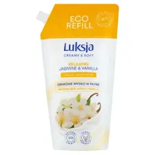 Luksja Creamy &amp; Soft folyékony szappan relaxáló jázminnal és vaníliával 900 ml tisztító- és takarítószer, higiénia