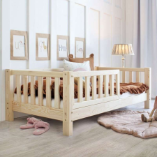 Luloo Basic Love Natúr Gyerekágy (90x190 Cm) gyermekágy