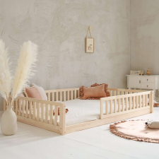 Luloo Basic Love Natúr Montessori Gyerekágy (140x190 Cm) gyermekágy