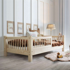 Luloo Natúr Basic Ágy (90x200 Cm) gyermekágy