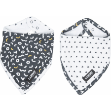  LUMA Bandana nyálfogó kendő Memphis Grey 2 db előke