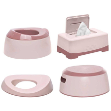 Luma WC, toalett gyakorlókészlet, Blossom Pink bili