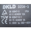 LUMAG DKLD DZ08-3 Motorvédő kapcsoló