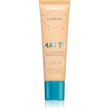 LUMENE Matte Oil-Control fluid make-up kombinált és zsíros bőrre árnyalat 0 Light Ivory 30 ml smink alapozó