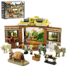  Lumibricks L9063 Középkori Csapatszállító Kocsi 1248 Darabos Építőjáték barkácsolás, építés