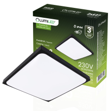 LUMILED Felületre szerelt LED mennyezeti lámpa 2x E27 DUALIO Square IP44 LUMILED világítás