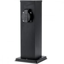 LUMILED Kültéri álló kerti oszlop 230V 30cm 2x konnektor kültéri világítás