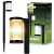 LUMILED Lampa Solarna Ogrodowa LED HEMERO Wbijana Słupek IP54 3000K Lumiled