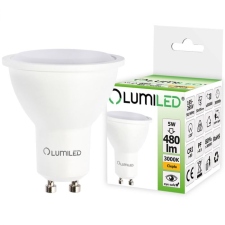 LUMILED LED izzó GU10 5W = 35W 480lm 3000K Meleg 120° LUMILED izzó