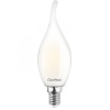 LUMILED LED láng izzó BA35 E14 7W = 60W 770lm 4000K semleges 360°-os izzószál tejszerű LUMILED