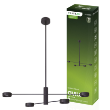 LUMILED LED Mennyezeti Lámpa 4x GX53 Fali Fekete OVILO LUMILED világítás