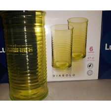 LUMINARC Diabolo Citron pohár (sárga szín), 47 cl, 1db, 502802citron üdítő, ásványviz, gyümölcslé