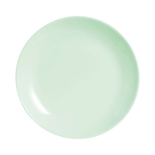 LUMINARC Diwali Paradise Green desszert tányér 19 cm tányér és evőeszköz