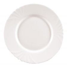 Luminarc Lapostányér 25 cm opálüveg Cadix 500429 tányér és evőeszköz