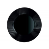  Luminarc Tányér lapos 25 cm fekete Harena L7611
