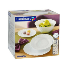 LUMINARC Trianon 19 részes étkészlet tányér és evőeszköz