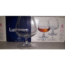 LUMINARC Versailles talpas konyakos pohár, 41 cl, 6 db, 500303 ajándéktárgy