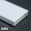  Lumines Alu profil eloxált (Solis) LED szalaghoz, opál