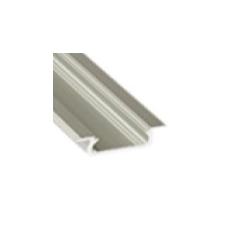  Lumines Alu profil eloxált (Type-Z) ezüst, opál világítási kellék