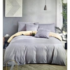  LUNA 7 részes egyszínű ágynemű garnitúra - szürke FAB18 lakástextília