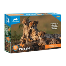 Luna Animal Planet: Gepárd család 1000db-os puzzle puzzle, kirakós