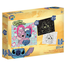 Luna : Disney Stitch 100db-os sötétben világító puzzle puzzle, kirakós