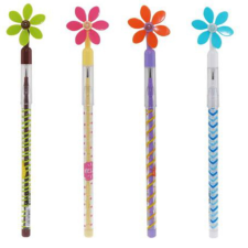 Luna Forgó virágos tolóbetétes ceruza négyféle változatban ceruzabetét