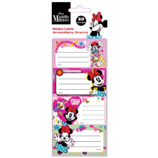 Luna Minnie egér 20db-os öntapadós füzet címke füzetcímke