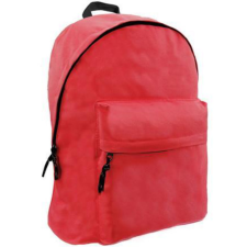 Luna Omega kétrekeszes iskolatáska, hátizsák piros színben 32x42x16cm iskolatáska