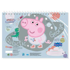 Luna Peppa malac Zsolis vázlatfüzet A4-es 30 lapos kétféle füzet