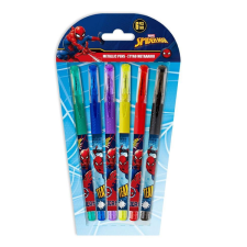 Luna : Pókember glitteres zselés toll 6db-os szett toll