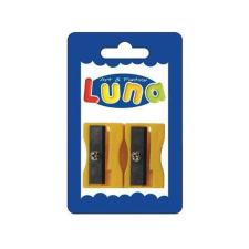 Luna Sárga műanyag hegyező 2db-os hegyező