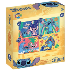Luna : Stitch 4az1-ben puzzle szett puzzle, kirakós