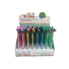 Luna The Littlies: Pávás tolóbetétes ceruza többféle 1db ceruza