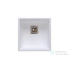 Lunart Bende 42x42 cm-es öntött gránit aláépíthető mosogató medence szifon nélkül,White 5999123007568