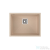 Lunart Soma 55x42 cm-es öntött gránit mosogató medence szifon nélkül,Beige 5999123007612