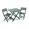  Lunel 2 Személyes Kerti bútor szett Zöld