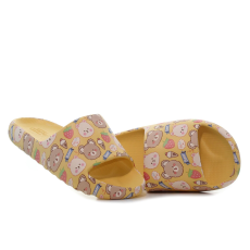  Luofu Candy Bear sárga gyerek papucs Méret:26-27