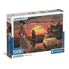 Lupin III 1000 db-os Compact puzzle Clementoni puzzle, kirakós