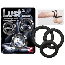 Lust 3 black péniszgyűrű