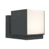 Lutec Cuba sötétszürke mozgásérzékelős LED kültéri fali lámpa (LUT-5193803118) LED 1 izzós IP54