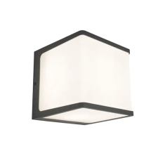 Lutec Doblo sötétszürke LED kültéri fali lámpa (LUT-5105002125) LED 1 izzós IP54 kültéri világítás