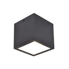 Lutec Gemini sötétszürke LED kültéri mennyezeti lámpa (LUT-6389101118) LED 1 izzós IP65 kültéri világítás