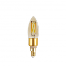 Lutec LED lámpa , égő , gyertya , izzószálas hatás , filament , E14 , 4.2W , dimmelhető , CCT ,... izzó
