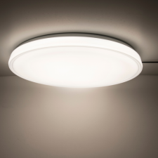 Lutec LED lámpatest , mennyezeti , kerek ,  34 cm , 16W , CCT , dimmelhető , fehér , LUTEC CONNECT... világítás
